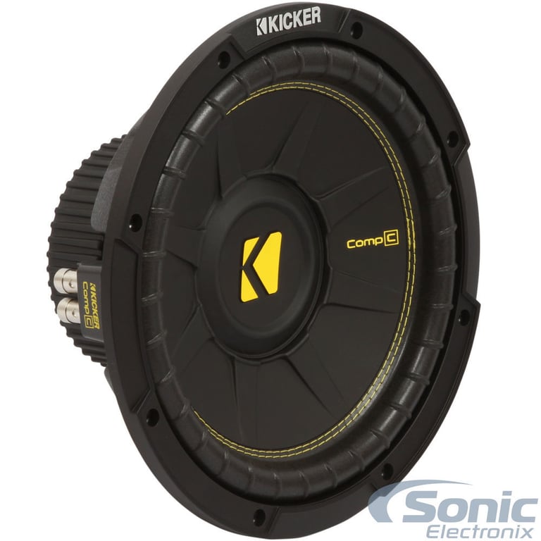 (2) Kicker 44CWCD124 CompC 12&ldquo; 1200 Watt Car Subwoofers+Vented Sub Box Enclosure Image 15