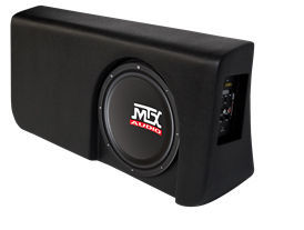 10" MTX Subwoofer+Box+Front+Rear Speakers For 2009-15 Ford F-150 Super Crew Cab Image 4
