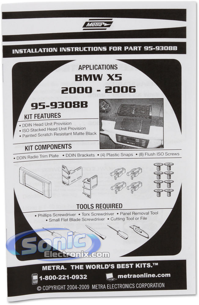 Metra 95-9308B Dash Kit Image 2