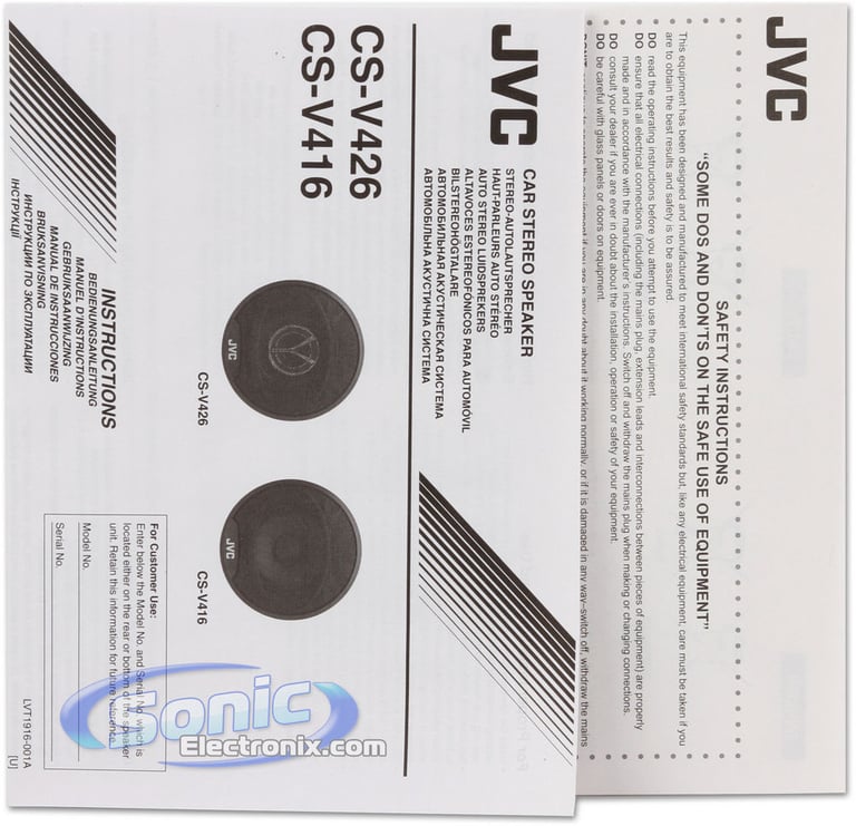 JVC CS-V426 Image 8