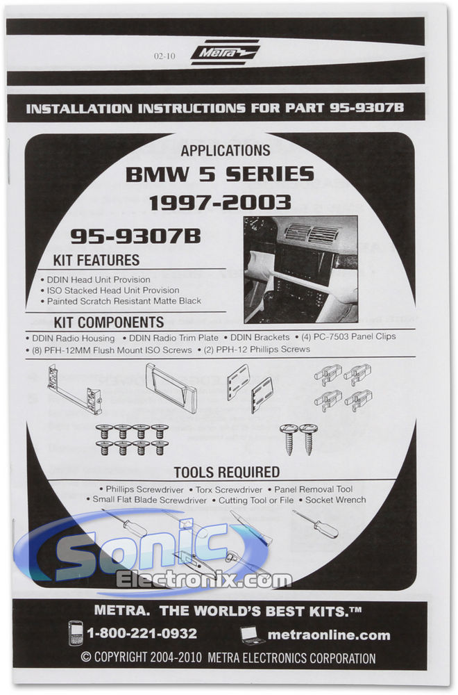 Metra 95-9307B Dash Kit Image 2