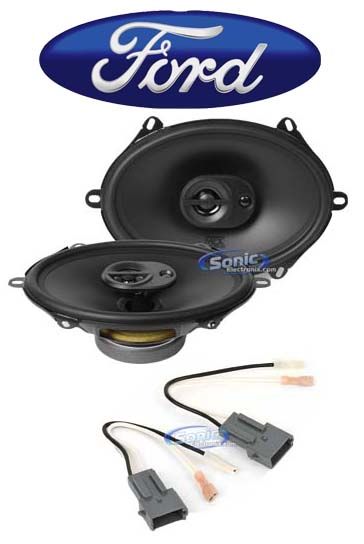 MTX Front Factory Speaker Replacement Kit For 2004 Ford F-150 Heritage Image 1
