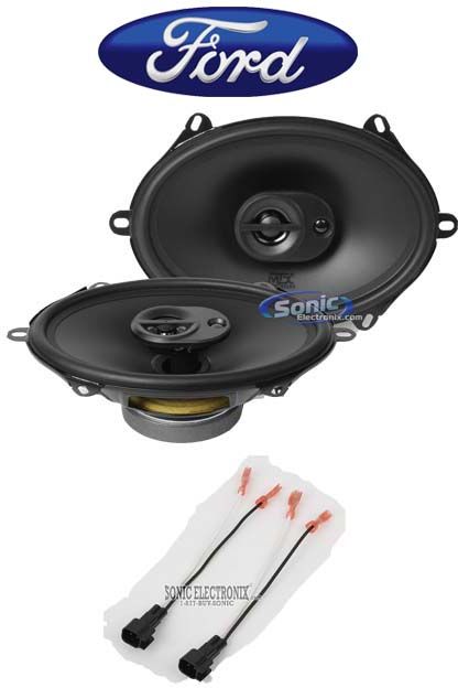 MTX Front Factory Speaker Replacement Kit For 1999-2002 Ford Expedition Image 1