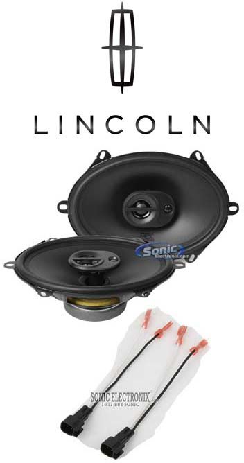 MTX Front Factory Speaker Replacement Kit For 1999-2002 Lincoln Navigator Image 1