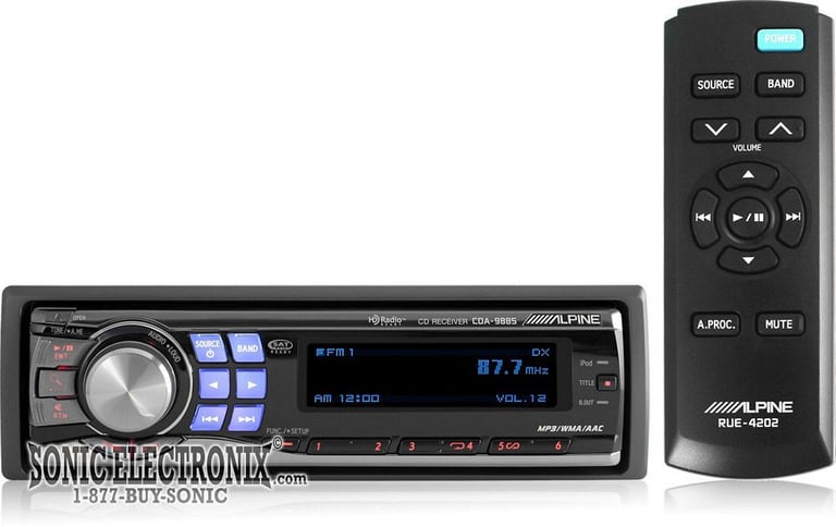 Alpine CDA-9885 Image 1