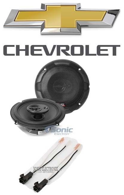 MTX 6.5" Front Factory Speaker Replacement For 2000-2013 Chevrolet Chevy Impala Image 1