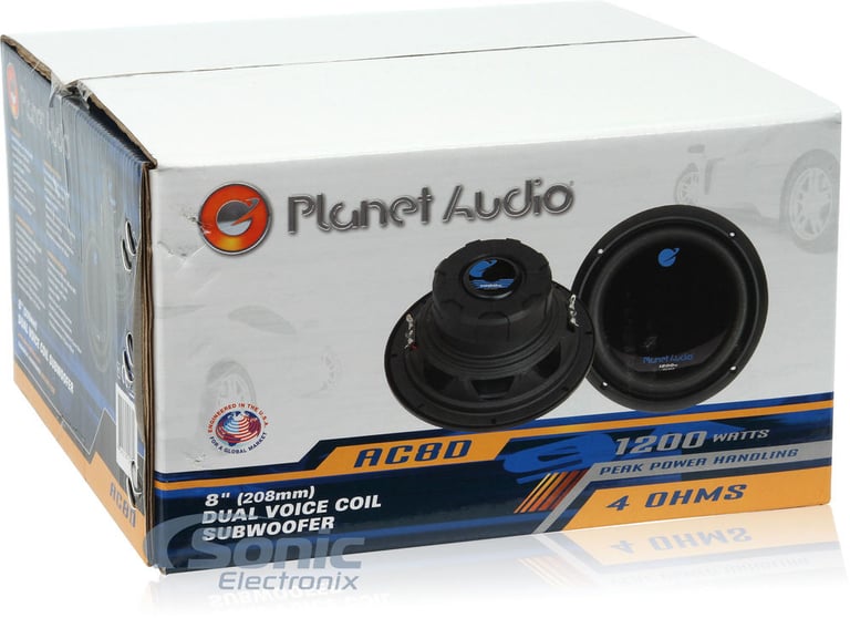 4) New Planet Audio AC8D 8" 4800 Watt Car Subwoofers Power Sub Woofer DVC 4 Ohm Image 15