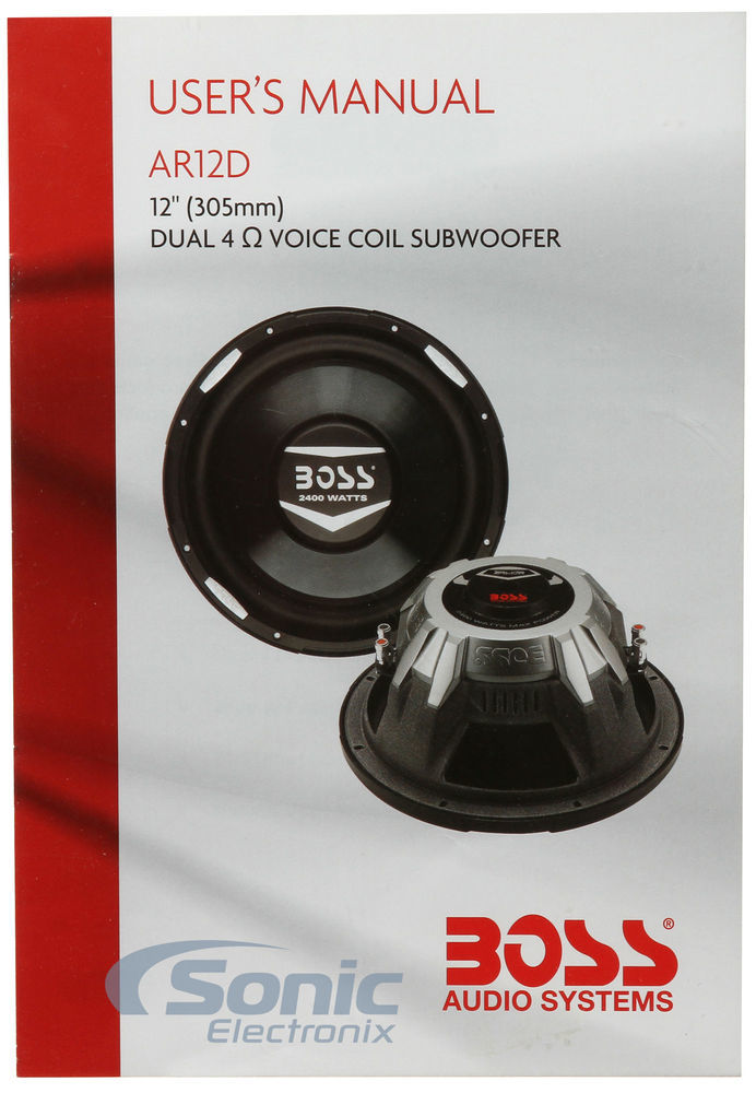 Boss Audio Armor AR12D 12" 2400 Watt Car Subwoofer With Vented Sub Enclosure Box Image 20