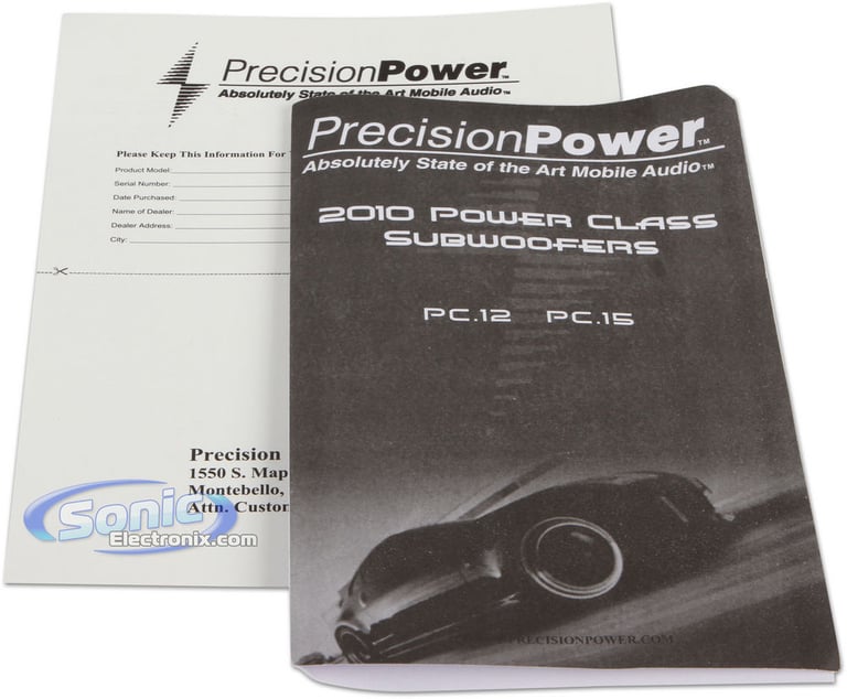 Precision Power PPI PC.12 Image 5