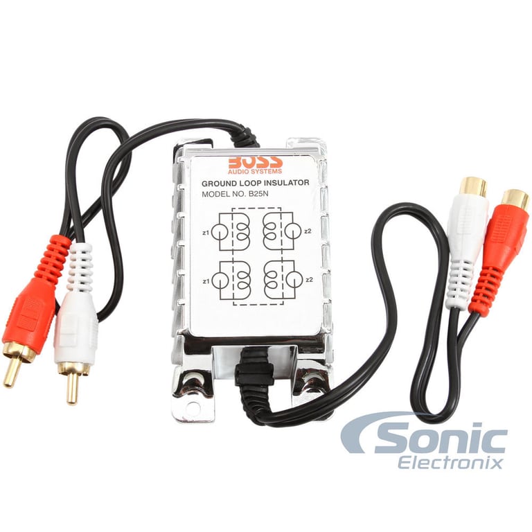 (2) Boss B25N RCA Ground Loop Isolators Image 3