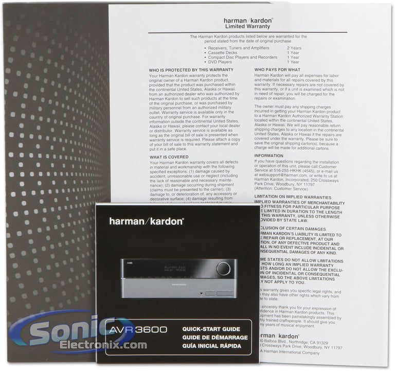 Harman Kardon AVR 3600 Image 13