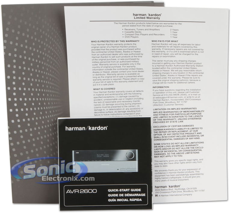 Harman Kardon AVR 2600 Image 10