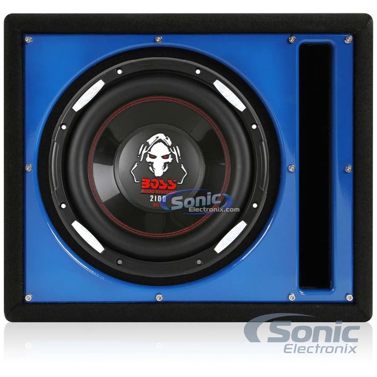 BOSS Audio P106DVC Car Subwoofer + Vented Enclosure Image 1