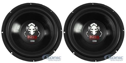 Boss Audio P10SVC Subwoofers (2 Pack) Image 1