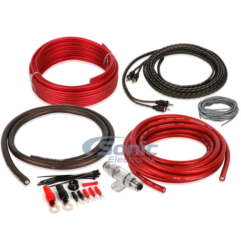 Crunch PD3000.2 3000w 2-Channel Pro Power Car Audio Amplifier Class AB+Amp Kit Image 2