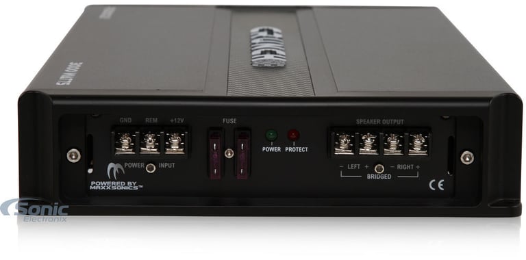 Crunch PD3000.2 3000w 2-Channel Pro Power Car Audio Amplifier Class AB+Amp Kit Image 11