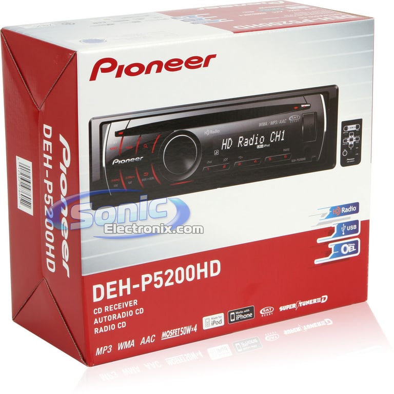 Pioneer DEH-P5200HD R/B Image 8