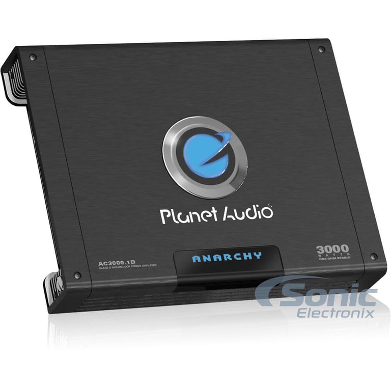 Planet Audio AC3000.1D Mono Car Amplifier + Amp Kit + Remote Image 3