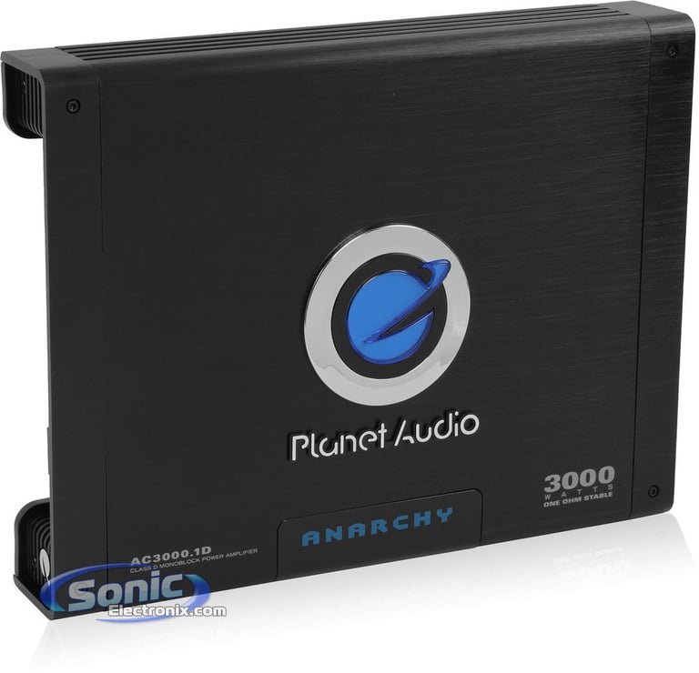 Planet Audio AC3000.1D Mono Car Amplifier + Amp Kit + Remote Image 8