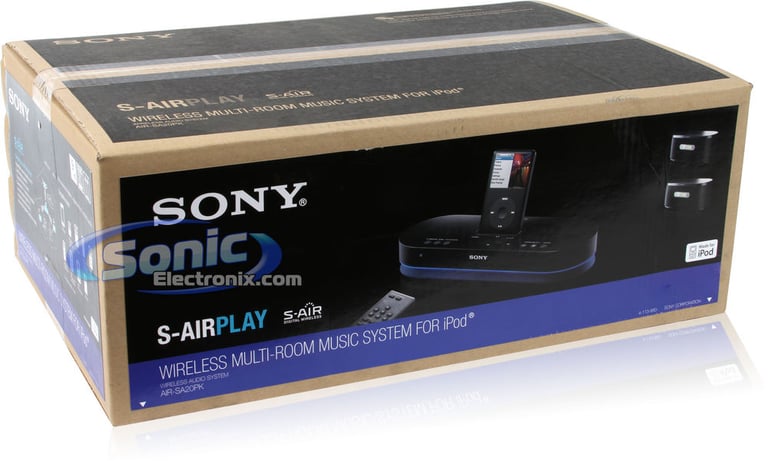 Sony AIR-SA20PK Wireless iPod Whole House S-AIR Audio System Image 14