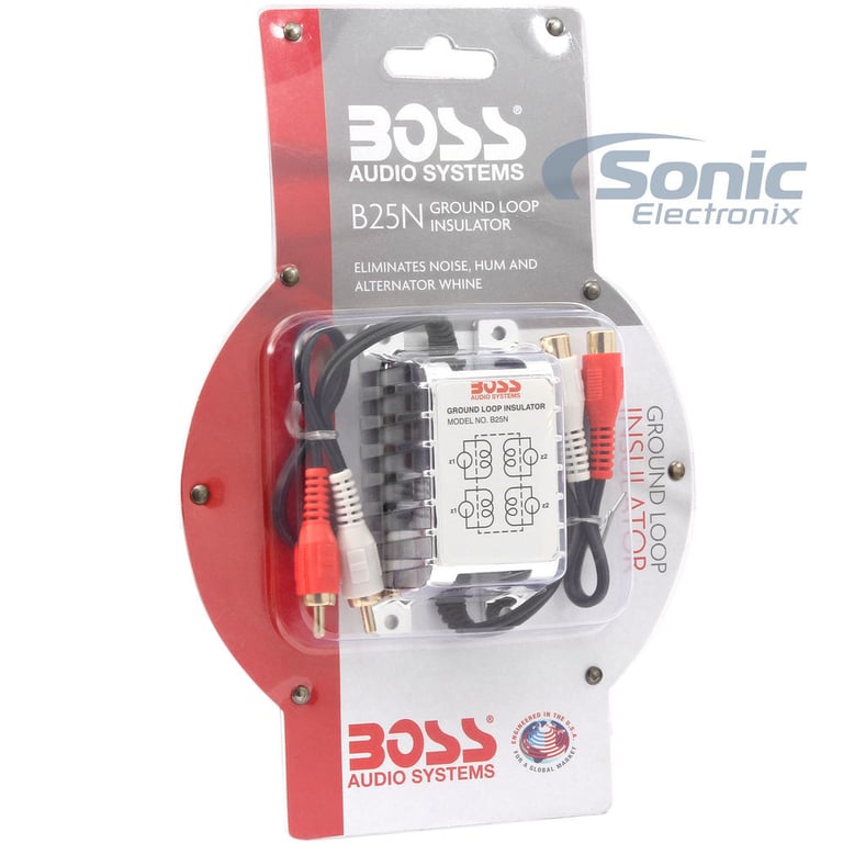 (2) Boss B25N RCA Ground Loop Isolators Image 9