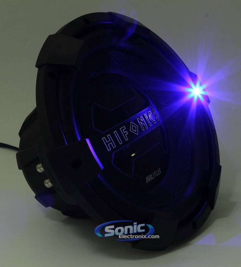 Hifonics BRX12D4 12" 900 Watt DVC Car Subwoofer Sub + Single Sealed Sub Box Image 17