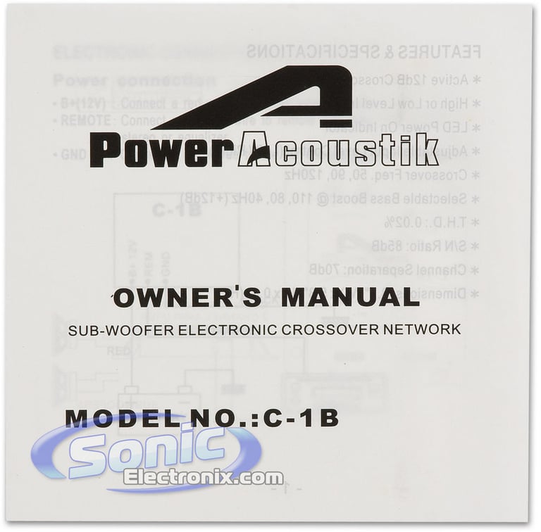 Power Acoustik C-1B R/B Image 6