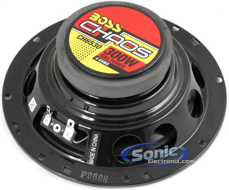 Polk 4-Inch 135W 2-Way Speakers + Boss 6.5-Inch 3-Way 300 Watt Speakers Image 11