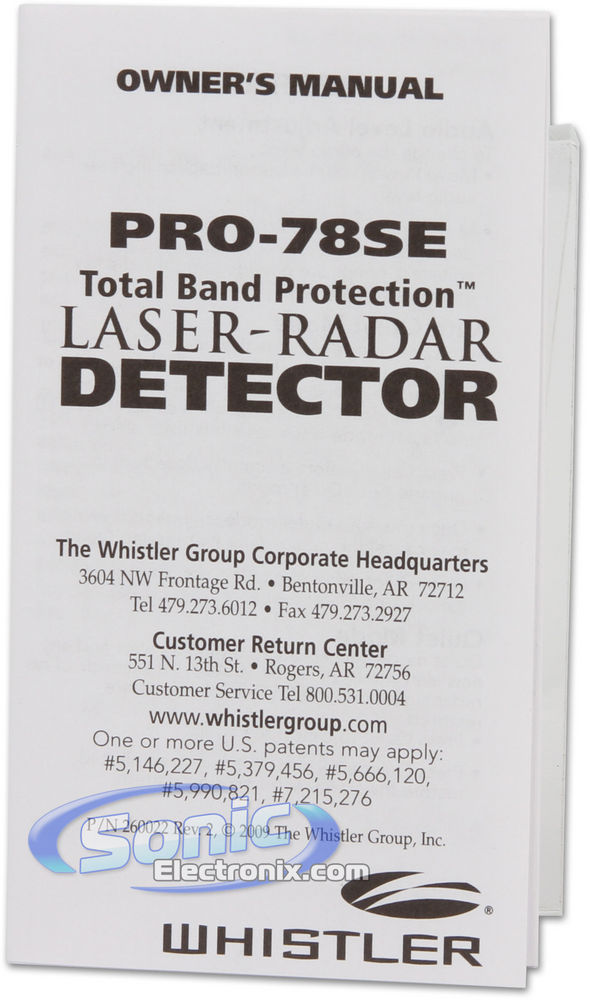 Whistler PRO-78SE Image 8