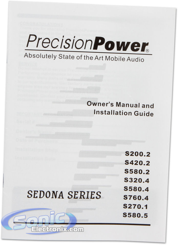 Precision Power PPI S580.2 Image 8