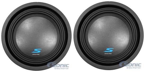 BOGO 10% OFF Alpine S-W10D4 (Includes 2 Woofers) Image 1