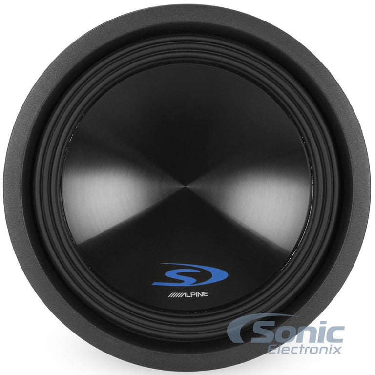 (2) Alpine Type-S SWS-12D2 3000w Car Subwoofers+Vented Sub Box Enclosure Image 3