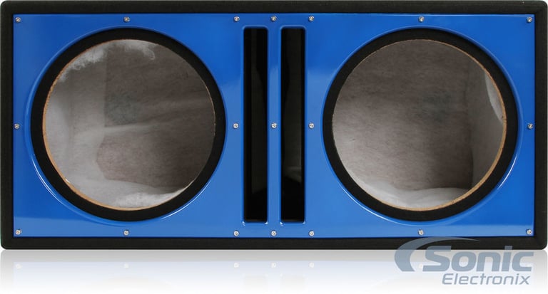 (2) Alpine Type-S SWS-12D2 3000w Car Subwoofers+Vented Sub Box Enclosure Image 10