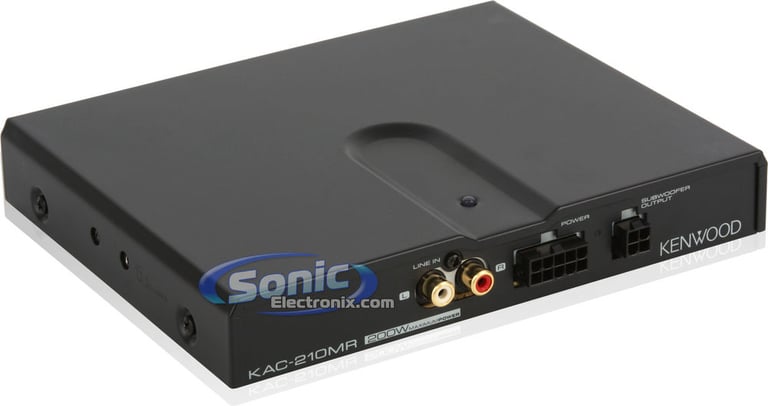 Kenwood Marine P-WD253MRS (KFC-W253MRS + KAC-210MR) Image 5