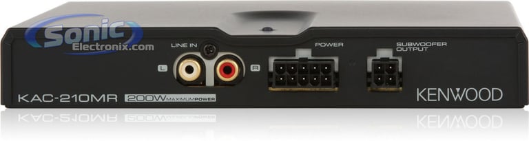 Kenwood Marine P-WD253MRS (KFC-W253MRS + KAC-210MR) Image 7