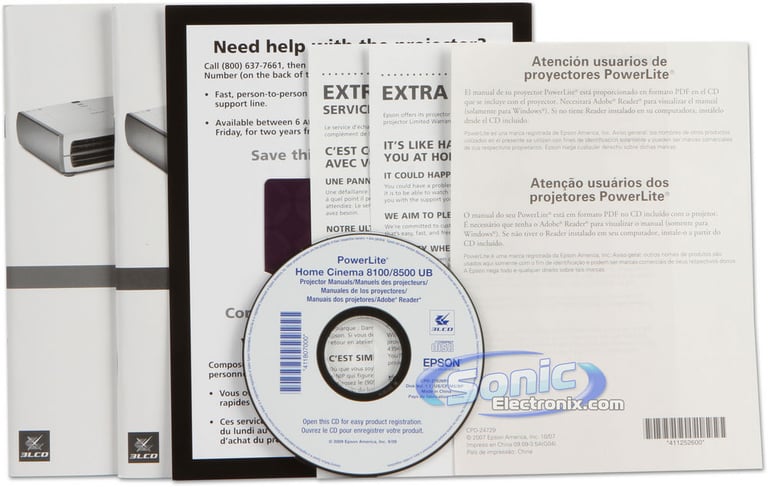 Epson PowerLite Home Cinema 8500UB V11H337020  Image 11