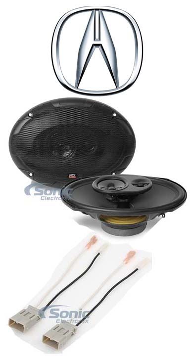 240W 6x9" MTX Rear Deck Speaker Replacement Kit For 2009-2014 Acura TL Image 1