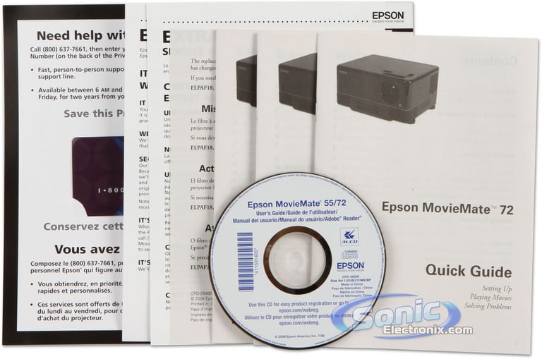 Epson MovieMate 72 V11H257220 Image 13