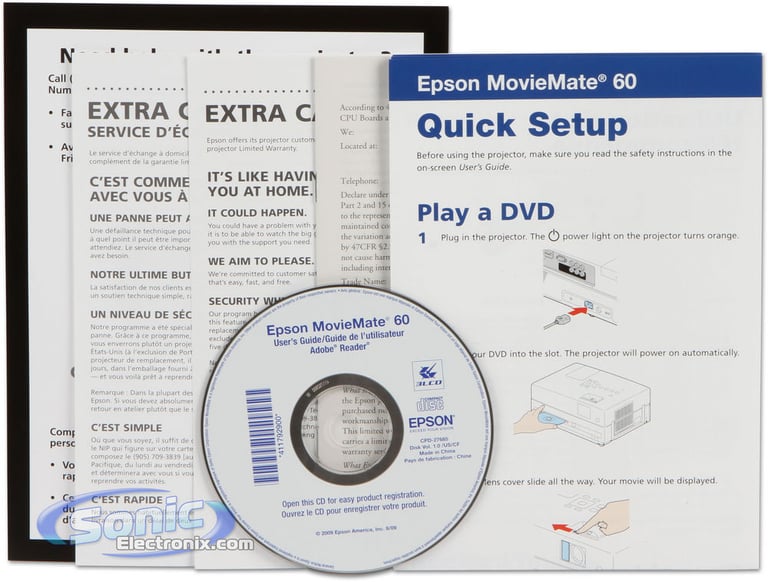 Epson MovieMate 60 V11H319220 Image 10