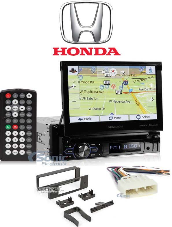 Navigation GPS DVD/CD Player+Bluetooth, MobileLink8.2+For 1996-1998 Honda Civic Image 1