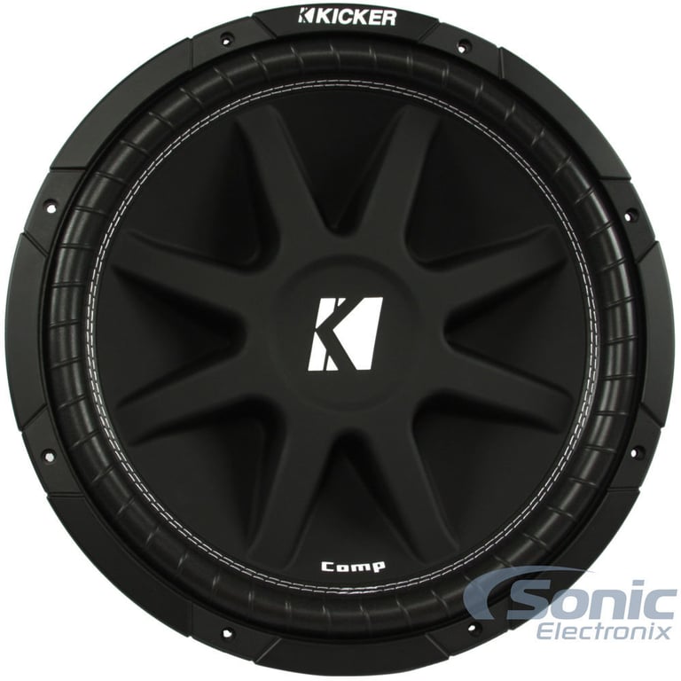 2) KICKER 43C154 Comp 15" 1000 Watt Car Subwoofers Subs+ Atrend 15DQ Image 14