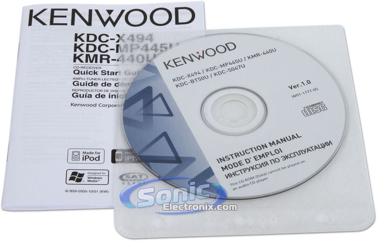Kenwood KDC-MP445U Image 8