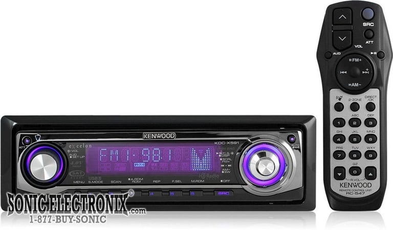 Kenwood eXcelon KDC-X591 Image 1