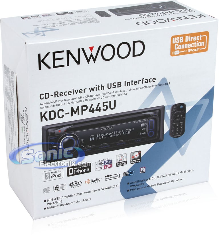 Kenwood KDC-MP445U Image 9