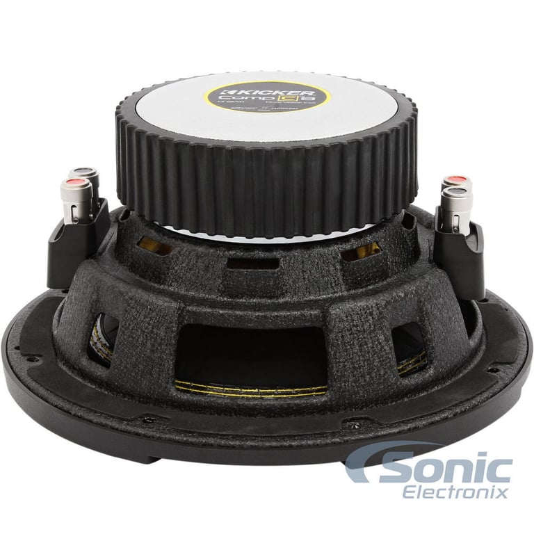 KICKER 44CWCD84 CompC 8" 400w DVC Car Audio Subwoofer Sub+Mono Amplifier+Amp Kit Image 16