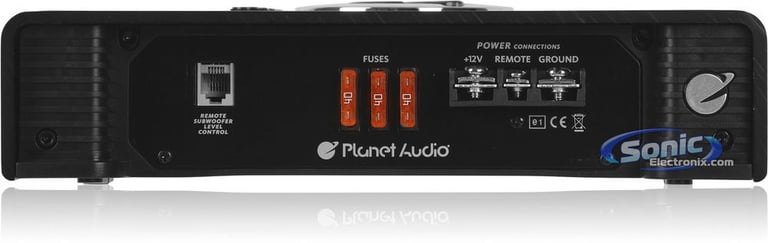 Planet Audio AC4000.1D 4000W Mono Car Amplifier + Amp Kit + Remote Image 3