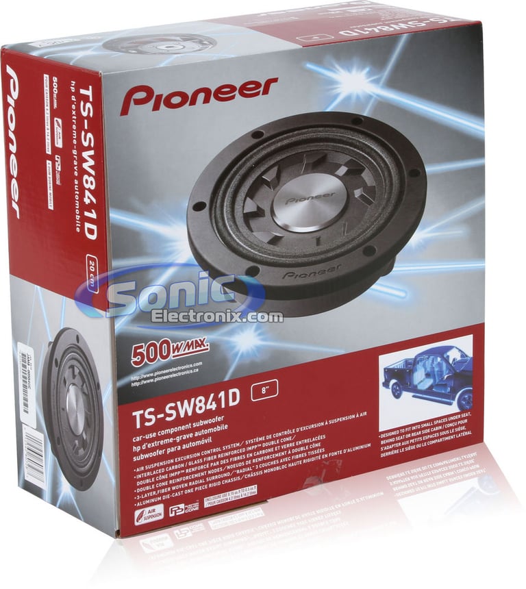Pioneer TS-SW841D Image 6