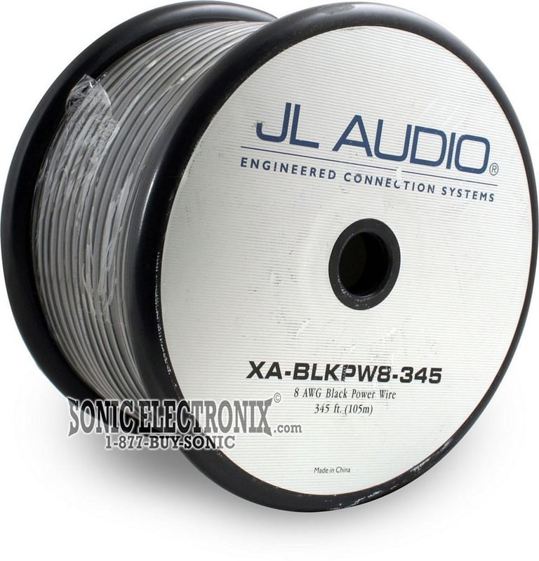 JL Audio XA-BLKPW8-345 Image 1
