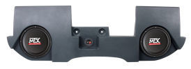 Dual 10" MTX Bass Package For 2002-16 Dodge Ram Quad/Crew Cab Image 2