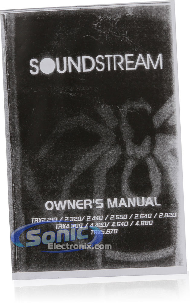 Soundstream TRX2.550 Image 7